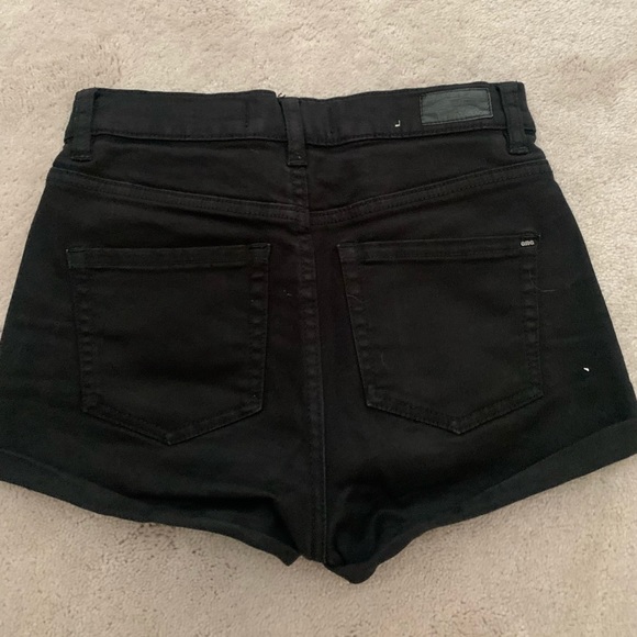 garage high waisted jean shorts size 0 - Picture 2 of 3